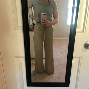Target Khaki Wide Leg Dress Pants